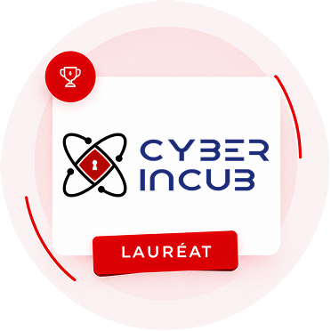 Badge lauréat CyberIncub